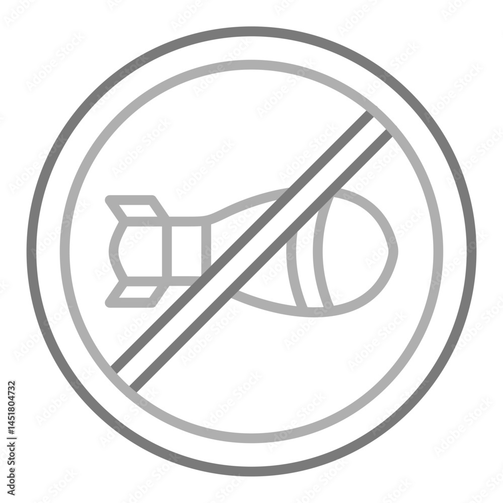 No bomb Icon No bomb Icon