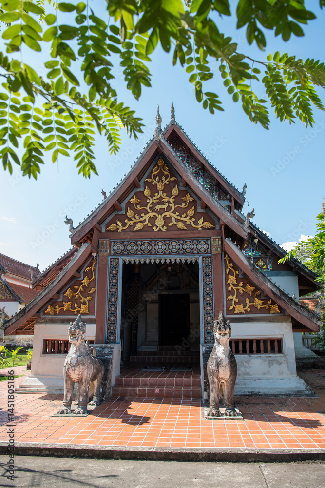Fototapeta premium THAILAND NAN WANGPHA WAT NONG BUA