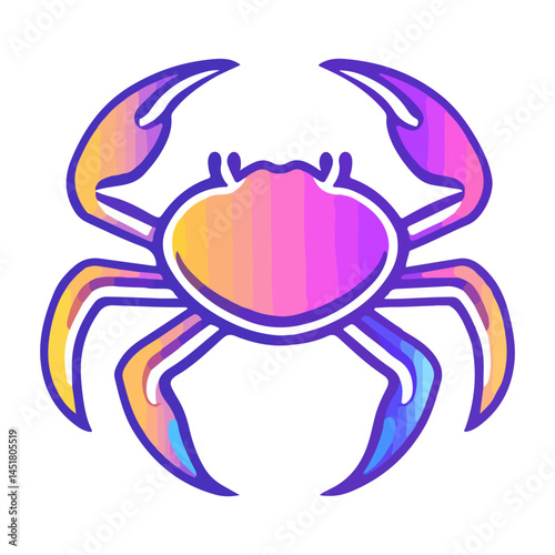 crab, arthropod, vector, transparent background