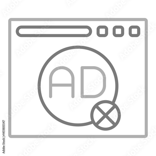 Ad blocker Icon