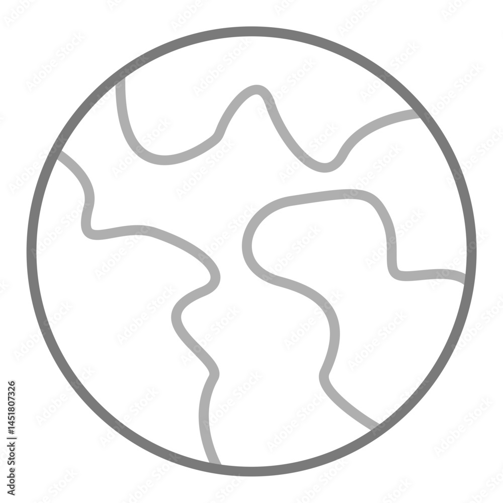 Obraz premium World Icon