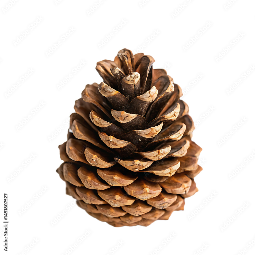 Pinecone isolated on a transparent background Pinecone isolated on a transparent background
