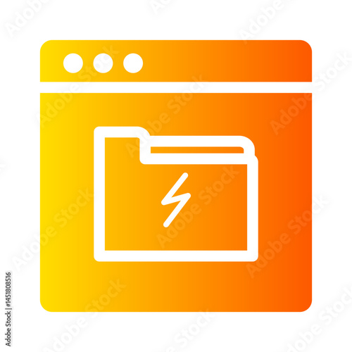 cache gradient icon