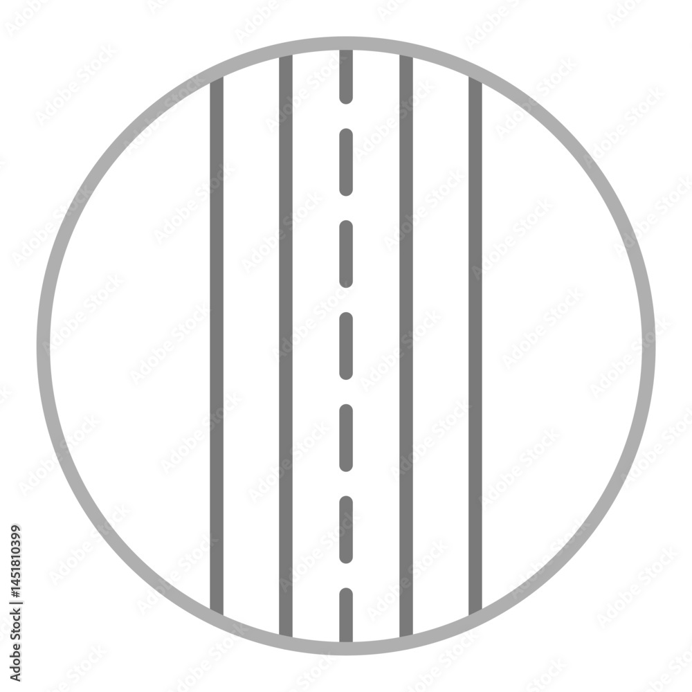 Fototapeta premium Cricket ball Icon
