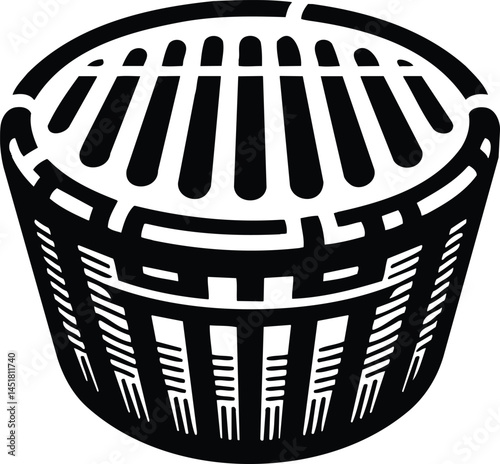 Traditional African Balafon Symbol