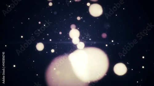 Abstract glimmering particles background