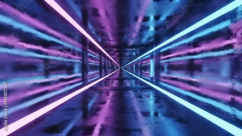 Neon tunnel