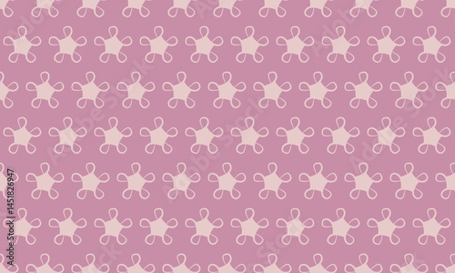 Elegant pastel pink seamless pattern featuring delicate, repeating floral motifs. Perfect for textile design, wallpaper, website backgrounds, and packaging.