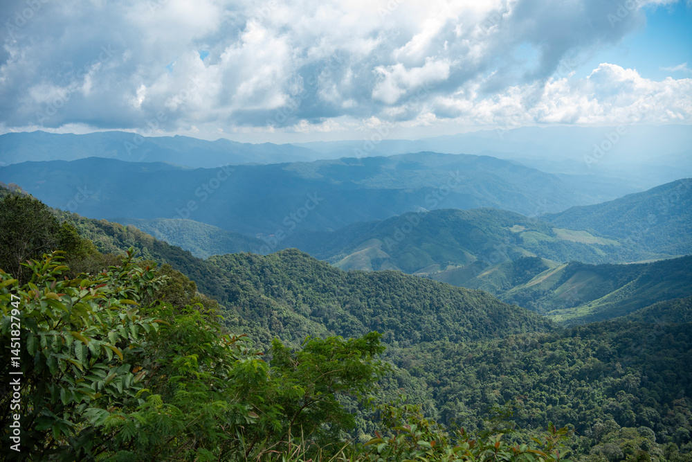 Fototapeta premium THAILAND NAN DOI PHU KHA VIEWPOINT
