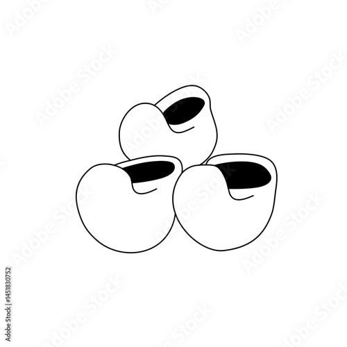 one line escargots