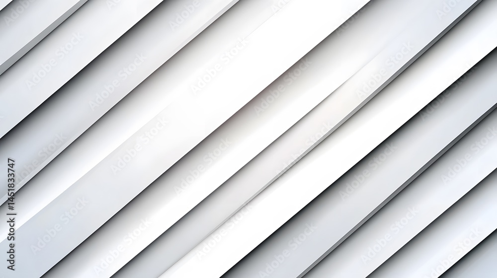 Fototapeta premium Abstract White Diagonal Lines Background Design Modern Geometric Pattern