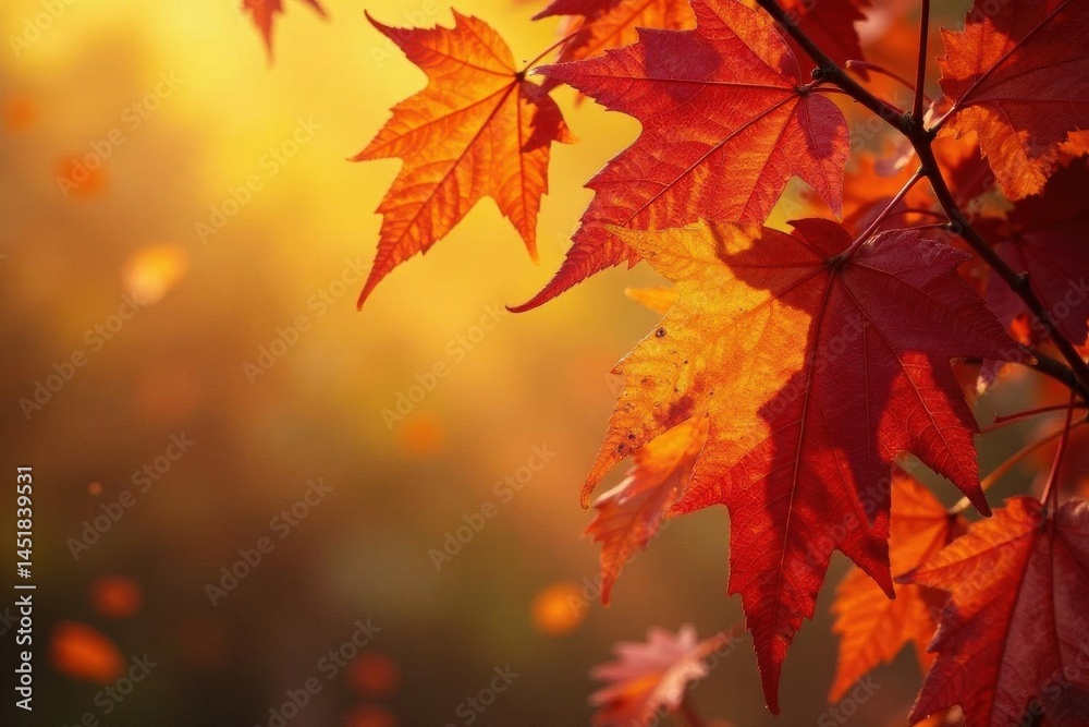 Overlapping autumn leaves, vibrant colors, full frame , background, seasonal, red Overlapping autumn leaves, vibrant colors, full frame , background, seasonal, red