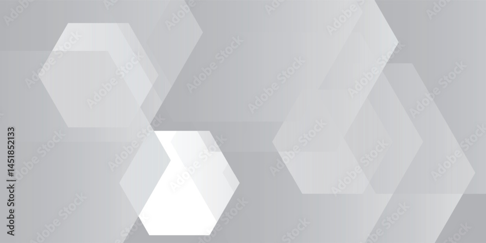 Abstract white geometric hexagon background vector illustration eps10 Abstract white geometric hexagon background vector illustration eps10