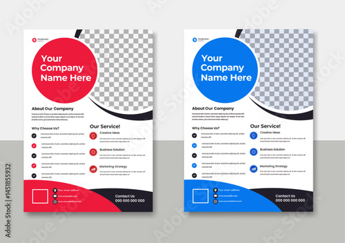 "Multipurpose Corporate Business Flyer Templates – Modern Geometric and Abstract Design – A4 Marketing,
 Advertising, and Promotion Layouts"
