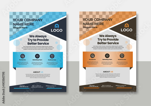 "Creative Corporate Flyer Design Set – Minimal and Colorful A4 Templates for Business Promotion, Advertising,
 and Digital Marketing"
