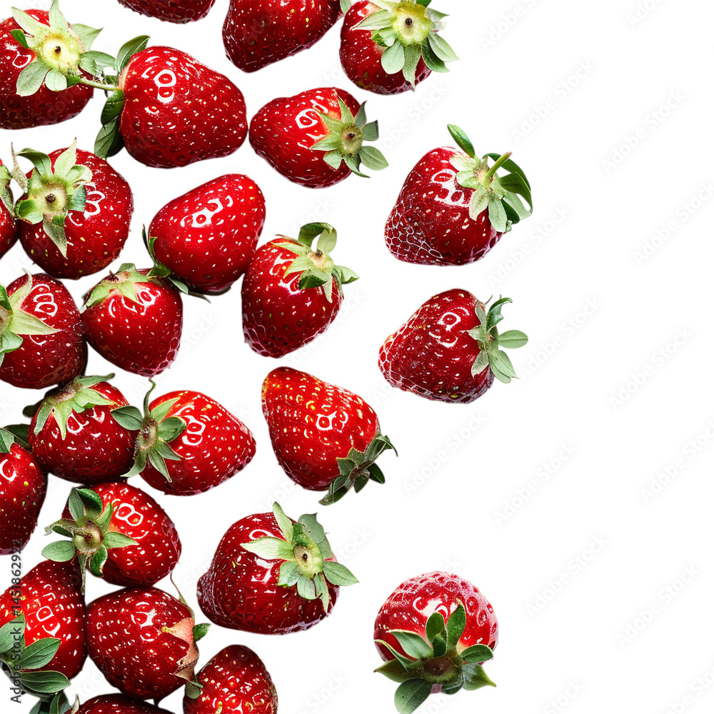 strawberry isolated on transparent background strawberry isolated on transparent background
