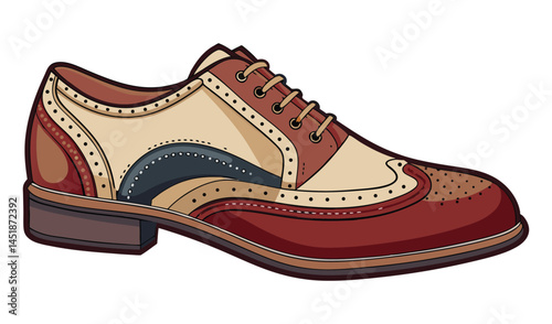 pair of brown shoes
