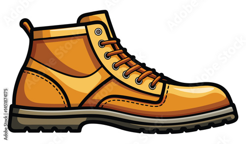 pair of hiking boots