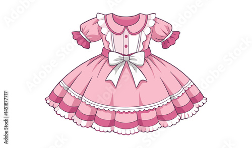 pink princess dress