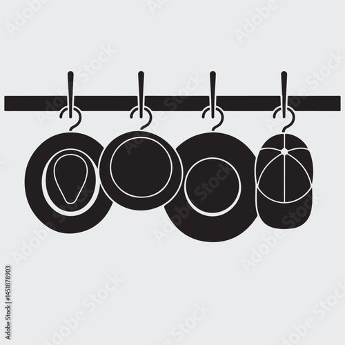 Hat Collection Vector Illustration