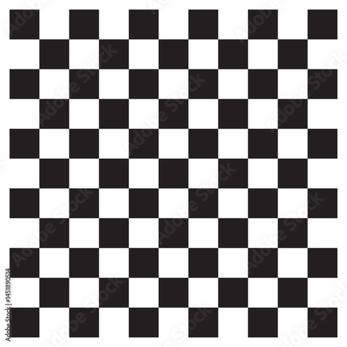 Black White Square Pattern, black and white Checkerboard chessboard pattern with graphic design