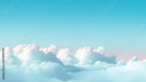 Clean and Modern Sky Background with Soft Gradient Colors