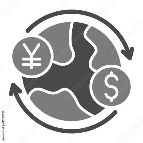 Global currency Icon