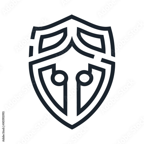shield with swords