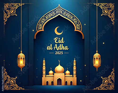 Eid al Adha Mubarak Islamic festival social