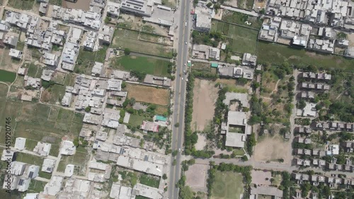 Drone Stock Footage of Gujrat City, Pakistan | Aerial View of Historical Landmarks | 4K HD FPV Video | Gujrat Cityscape | Cinematic Aerial Shots of Gujrat