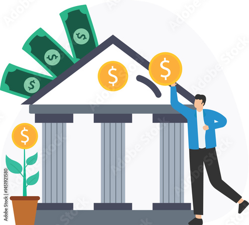 A bank deposit is the act of placing money into a bank account for safekeeping and potential earning through interest. There are various types of bank deposits, including savings accounts, checking 