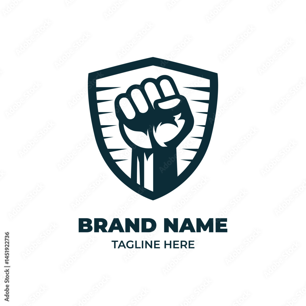 Fototapeta premium Martial arts logo