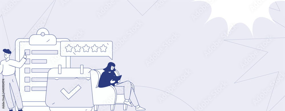 Invite friends to conduct questionnaire flat vector concept operation hand drawn illustration
Invite friends to conduct questionnaire flat vector concept operation hand drawn illustration
