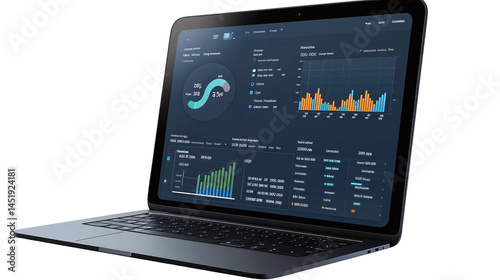 Floating financial goal prioritization dashboard recommending action steps, isolated, PNG format, transparent background. Varient 4