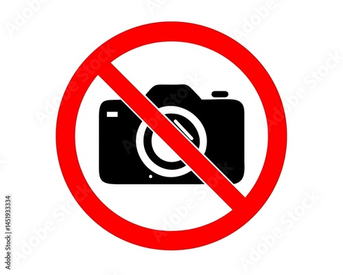 No Photography Sign