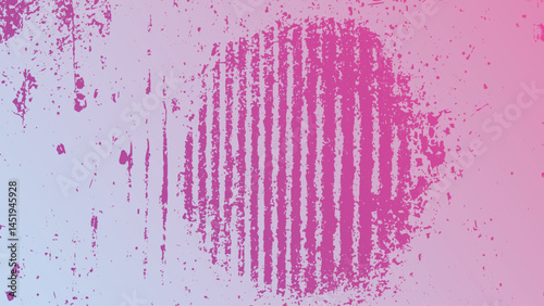 Colorful pink, orange and turquoise gradient noisy fingerprint grain background texture