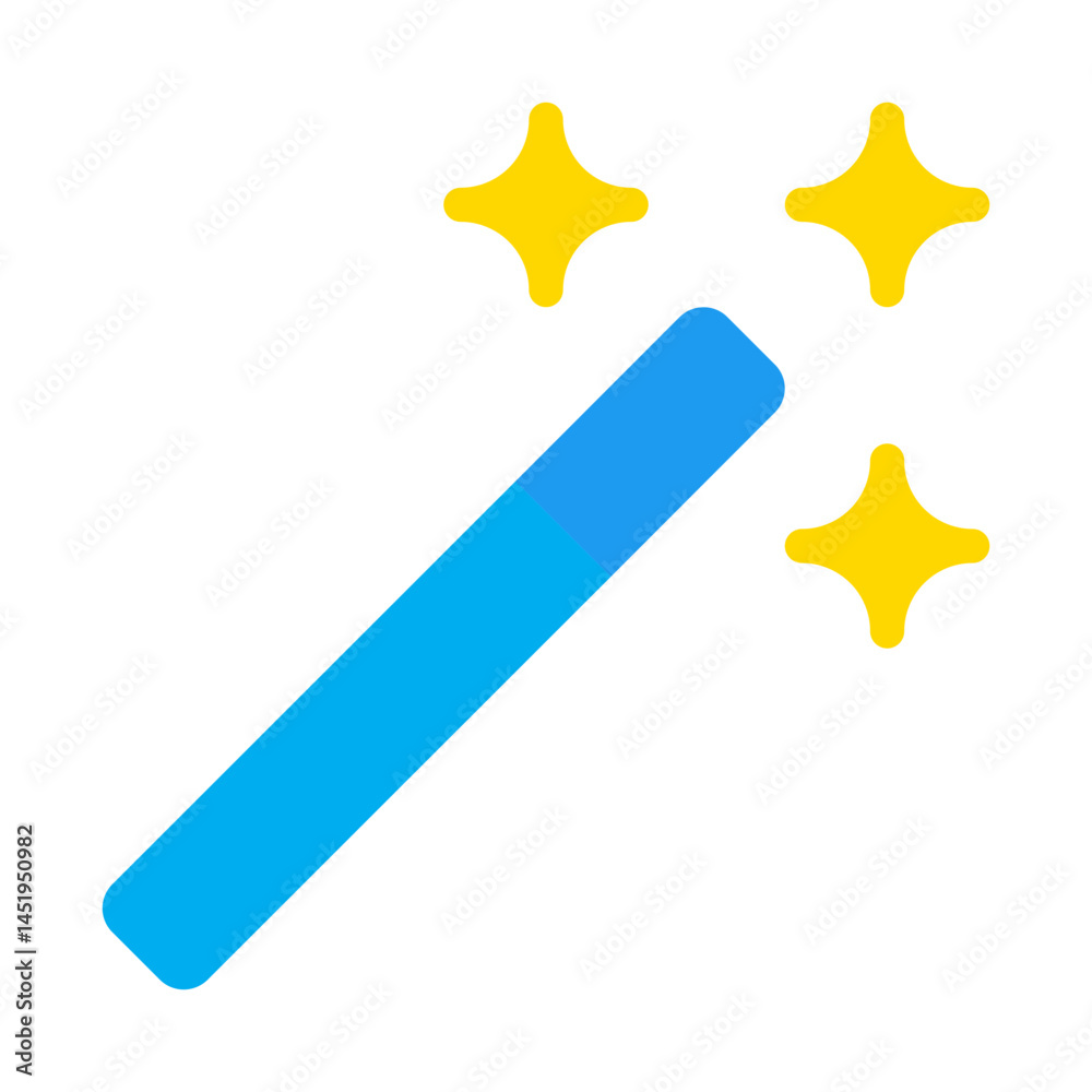 Obraz premium Magic Wand Icon