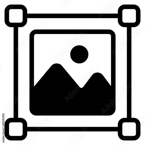Simple Image Placeholder Icon