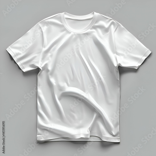 White T Shirt Mockup. Simple