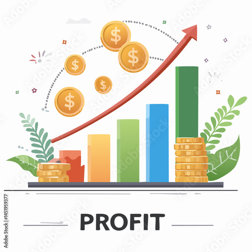 vector business graph