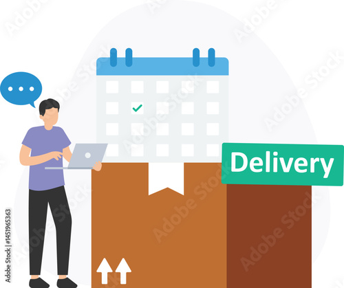 Delivery schedule or shipment timetable, delivery window or time slot, scheduled dispatch or shipment date, estimated delivery or expected arrival, order processing or fulfillment time, delivery frequ
