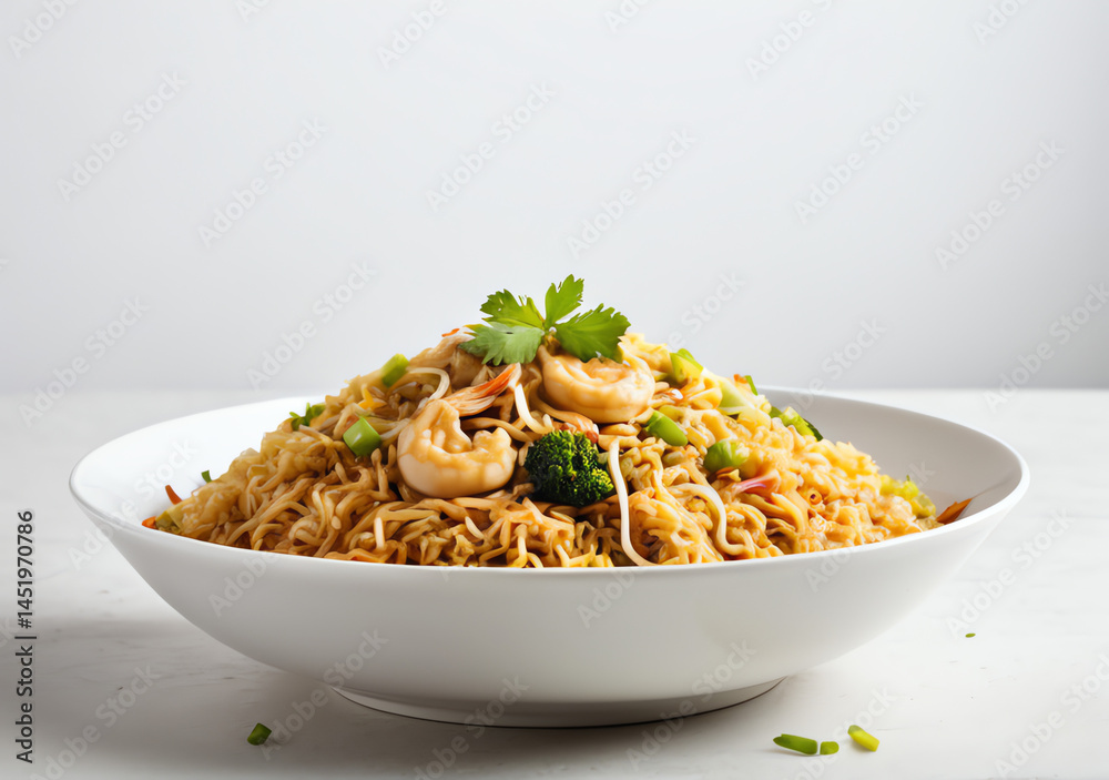 Culinary Delight, Asian Cuisine, Home Kitchen, Food Photography, Minimalist Style