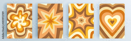 Modern abstract covers set, minimal covers design. Colorful geometric background, vector illustration.