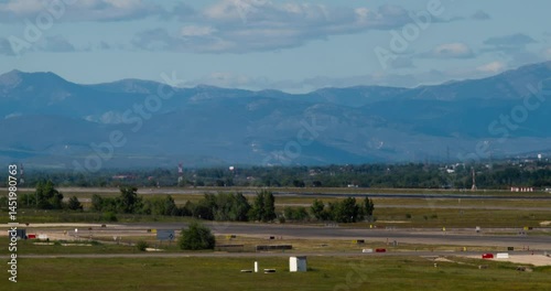 Barajas International Airport In Madrid Timelapse

