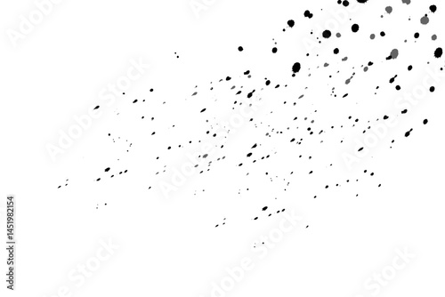 Splashing ink, splash background material