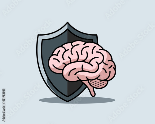 Protecting Mental Health and Cognition with a Shielding Approach