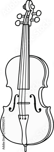 violin vector