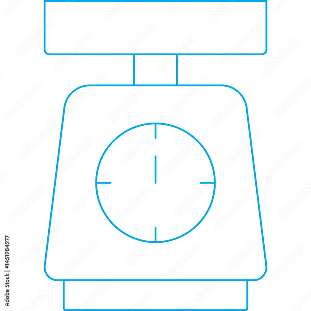 Weight machine icon single vector illustration Weight machine icon single vector illustration
