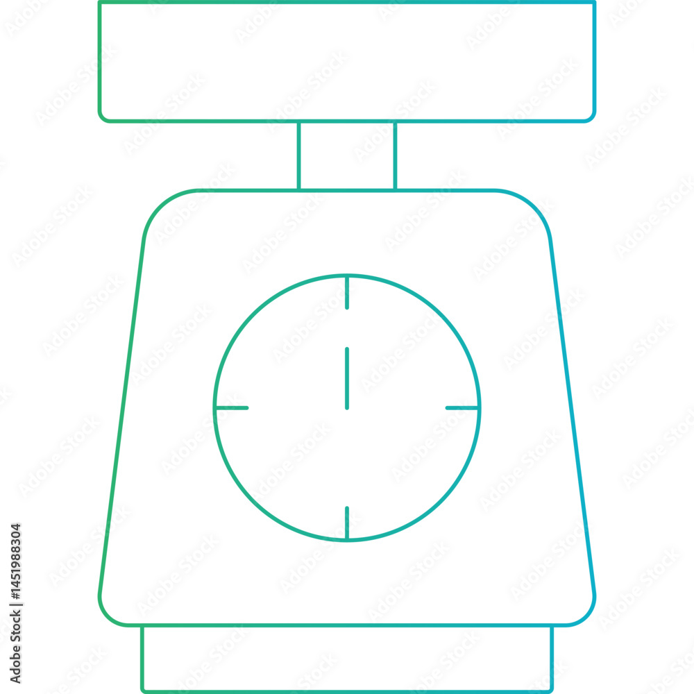 Weight machine icon single vector illustration Weight machine icon single vector illustration