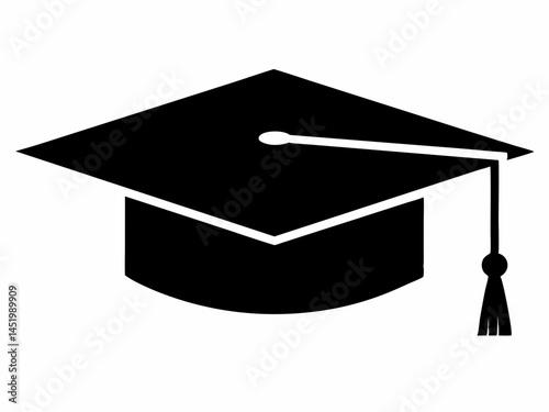 Black Graduation Cap,graduation cap clipart, Graduation Cap Silhouette